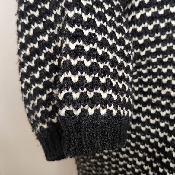 Vintage black & white cardigan - Picture 7 of 10